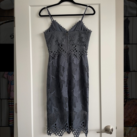 Aqua midi dress - Picture 3 of 3